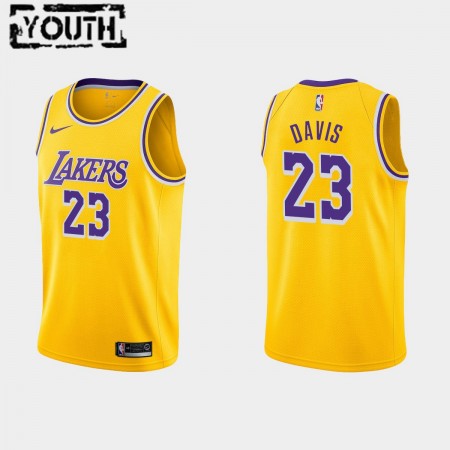 Kinder NBA Los Angeles Lakers Trikot Anthony Davis 23 Nike 2021-2022 Icon Edition Swingman